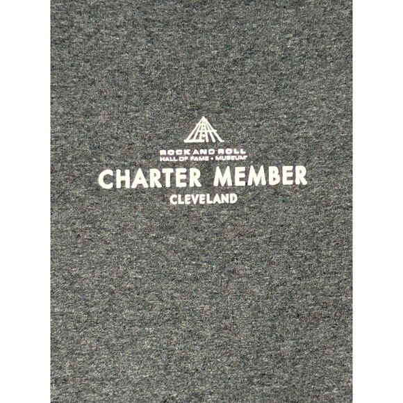 Port & Co. Rock & Roll Hall of Fame Short Sleeve Tee in Gray - Sz L - Picture 5 of 5